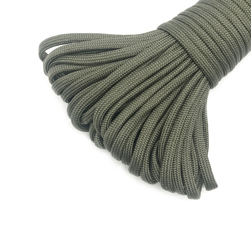 Olive Green 2mm Paracord Bushcraft Survival Cord Rope Lanyard 15 25 50 100  ft