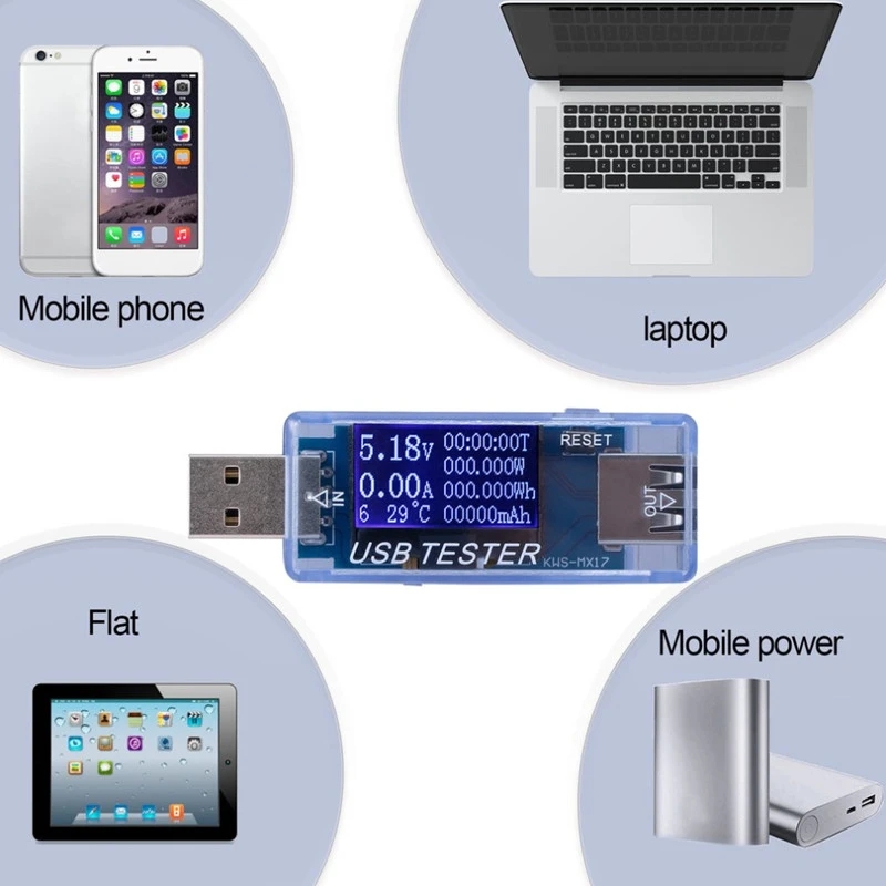 Usb Tester Power Meter 4v 30v Digital Voltmeter - Temu