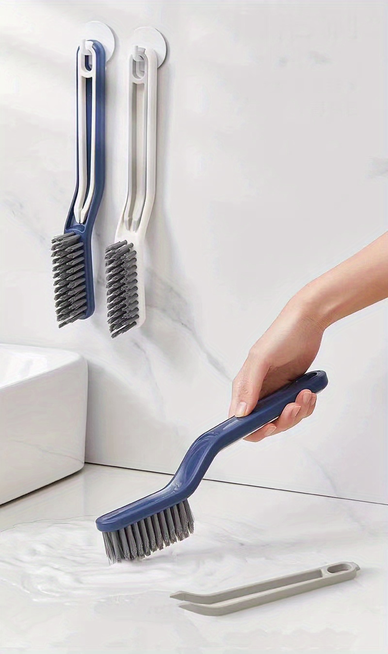 2-in-1 Multi-functional Cleaning Brush - Long Handle For Bathtub & Tile  Cleaning - Essential Cleaning Tool! - Temu