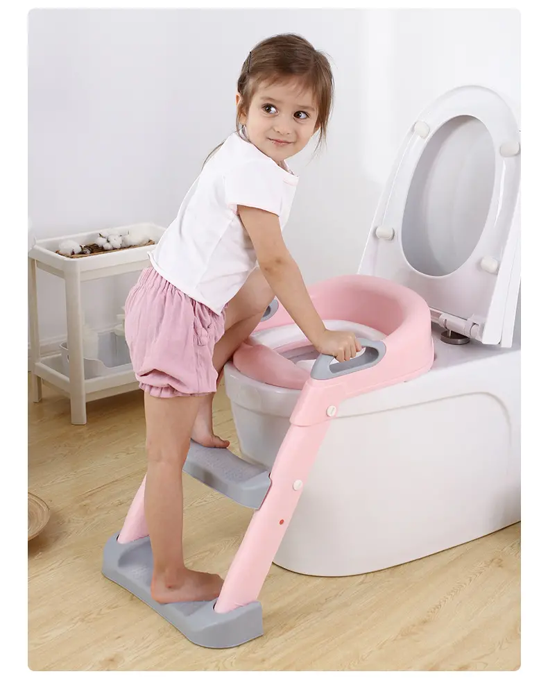 childrens step toilet seat childrens auxiliary toilet ladder details 12