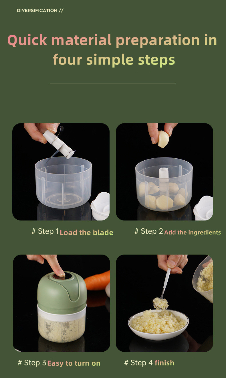 Electric Wireless Garlic Stirring Device Auxiliary - Temu