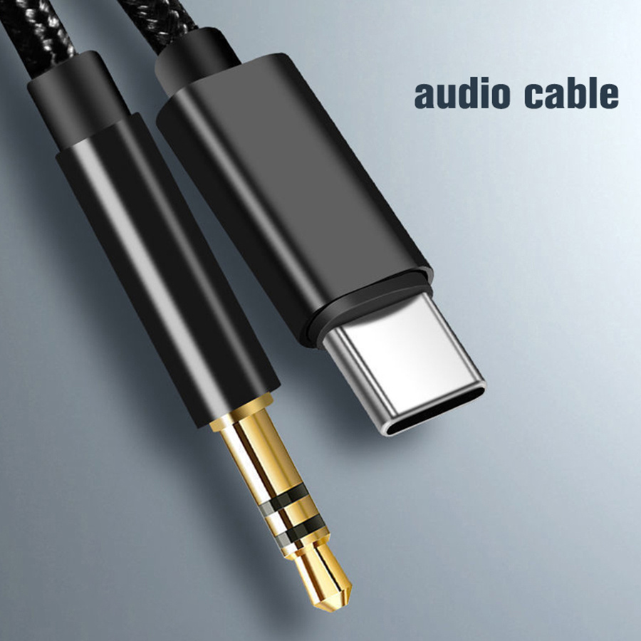 CABLE AUXILIAR TIPO C A JACK 3.5