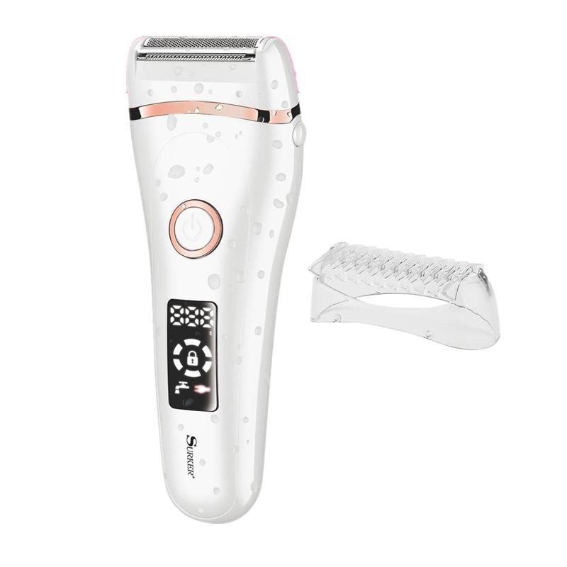 Electric Razor Painless Lady Trimmer Usb Girl Body Hair Shaver Lcd Display  Wet Dry Ladies Leg Hair Remover For Women - Beauty & Personal Care - Temu