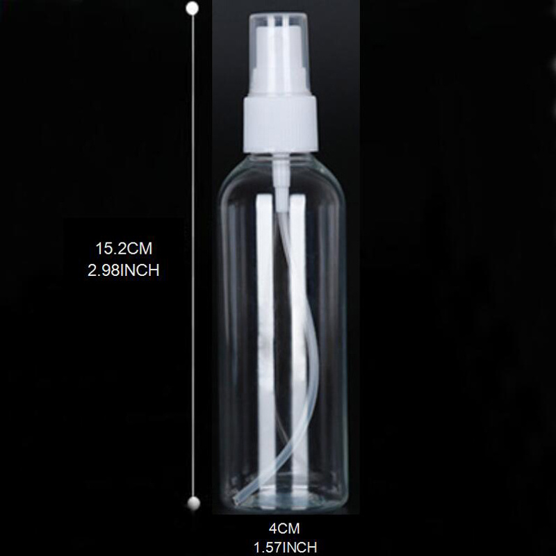 10pcs Spray Bottles, 50ml Clear Empty Fine Mist Plastic Mini Travel Bottle  Set, Small Refillable Liquid Containers