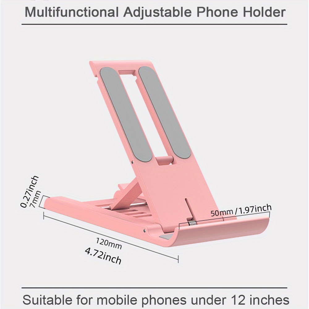 Portable Desktop Holder: Foldable Mini Mobile Phone Stand - Temu New ...