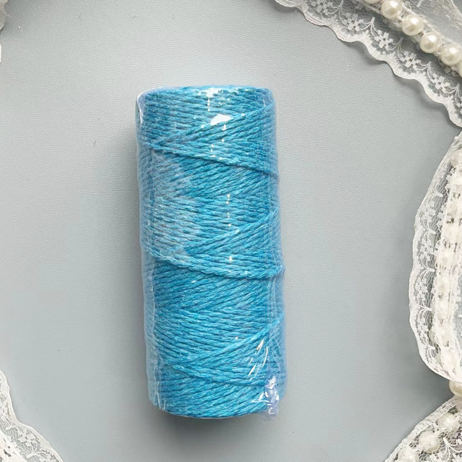 1pc Colored Cotton Rope Diy Hand woven Thick Thin Cotton - Temu