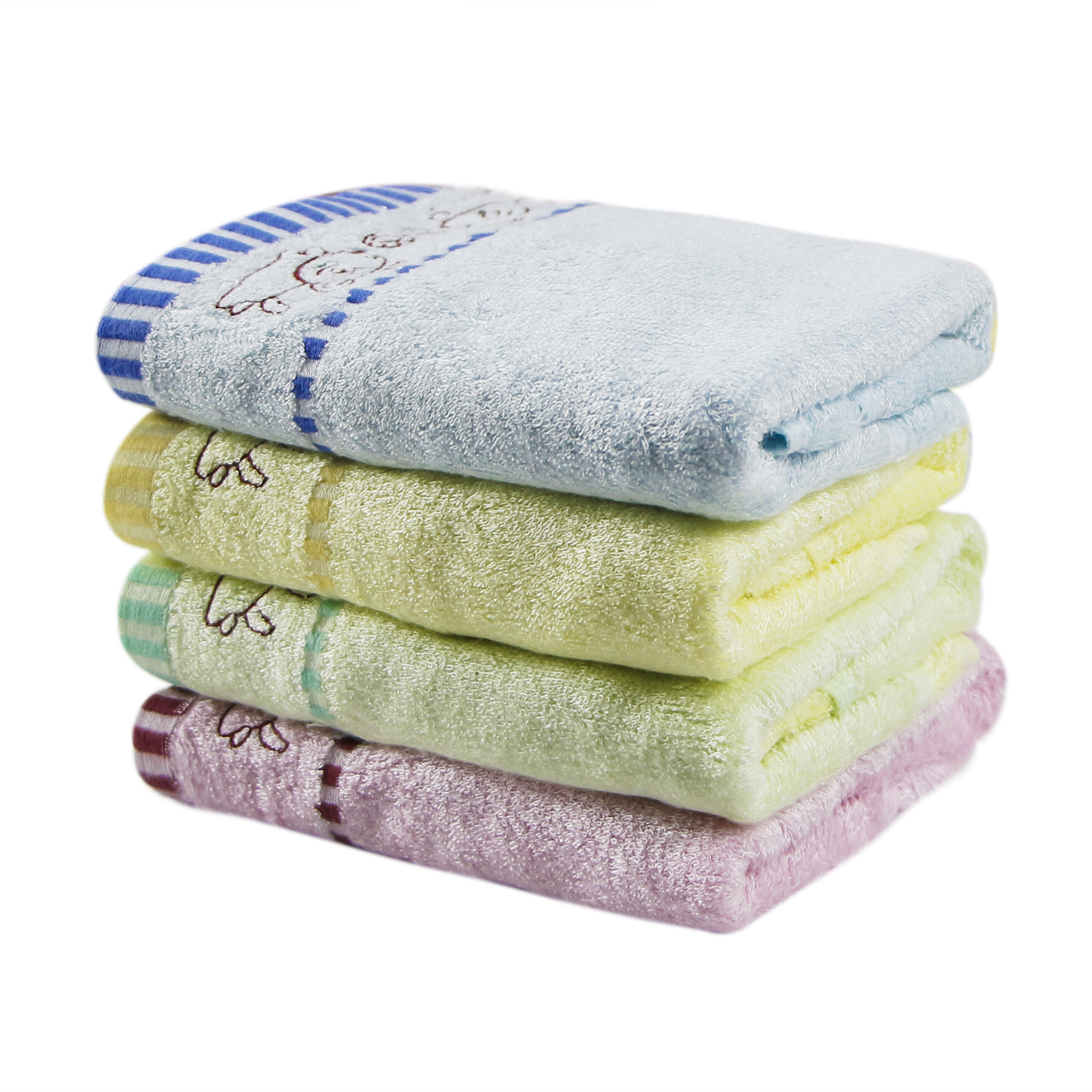 4 Pcs Kitchen Dish Towels Cloths For Washing Dishes Highly