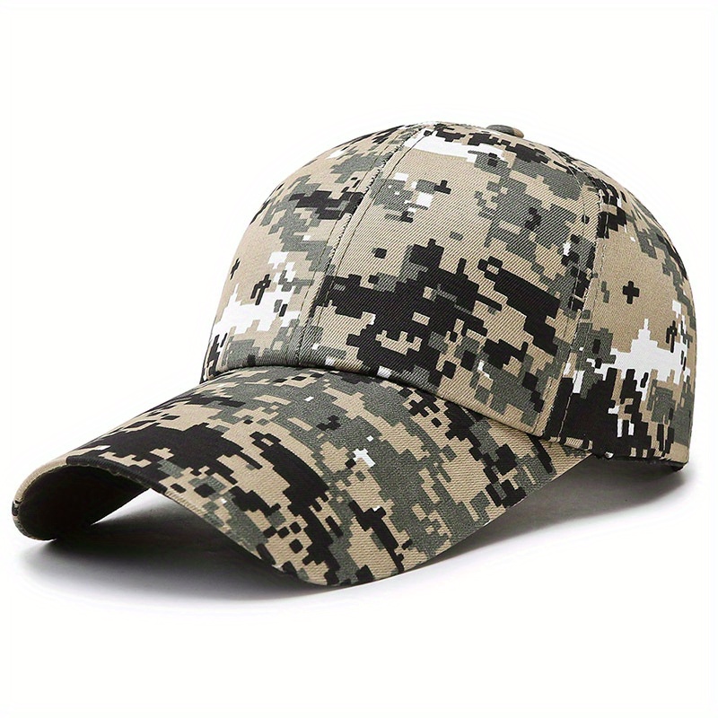 Foetest Adjustable Baseball Cap Cotton Cap Sport Hat Sunhat Tactical Hat  Army Military Cap