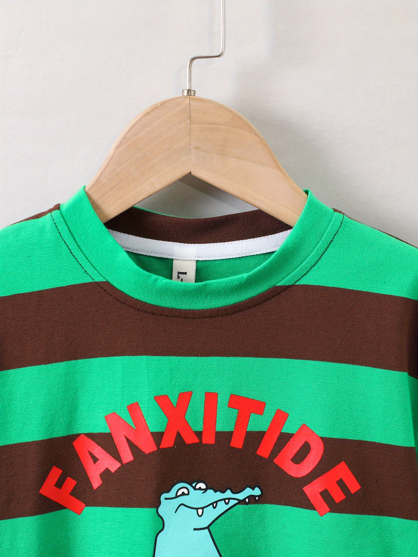 Crocodile Junior T-Shirt Stripes