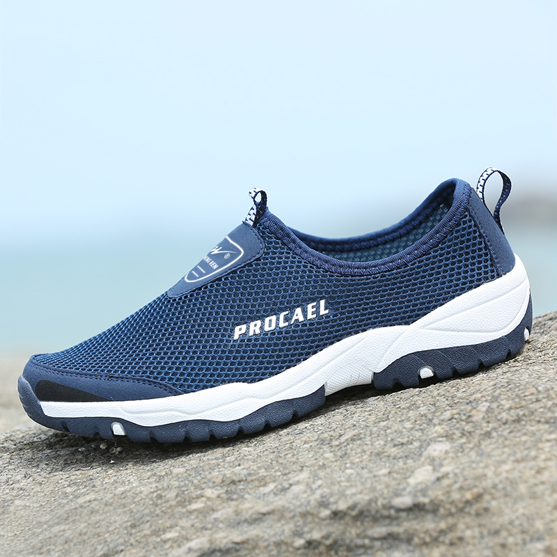 Lightweight Casual Shoes Men Breathable Mesh Outdoor Non - Temu Australia