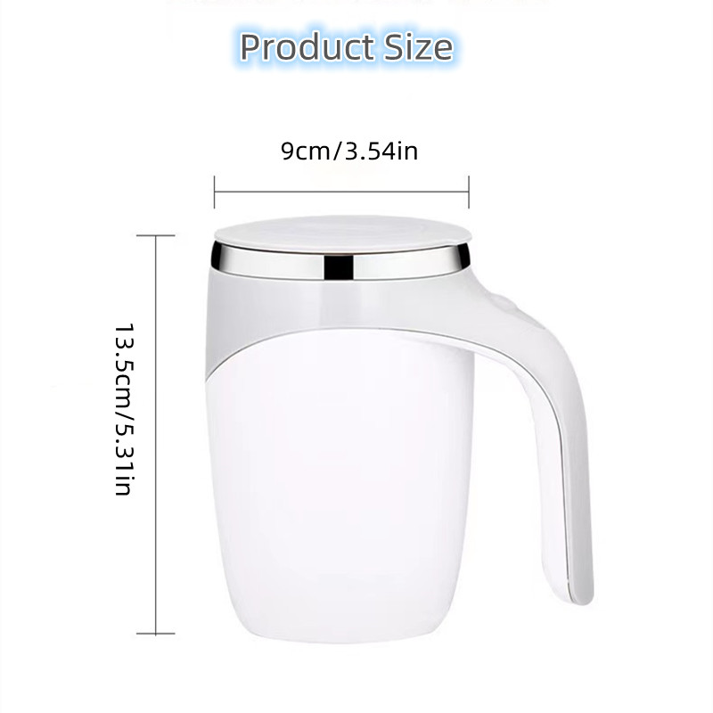 1pc 480ml 304 Stainless Steel Flat Bottom Cup, Multifunctional