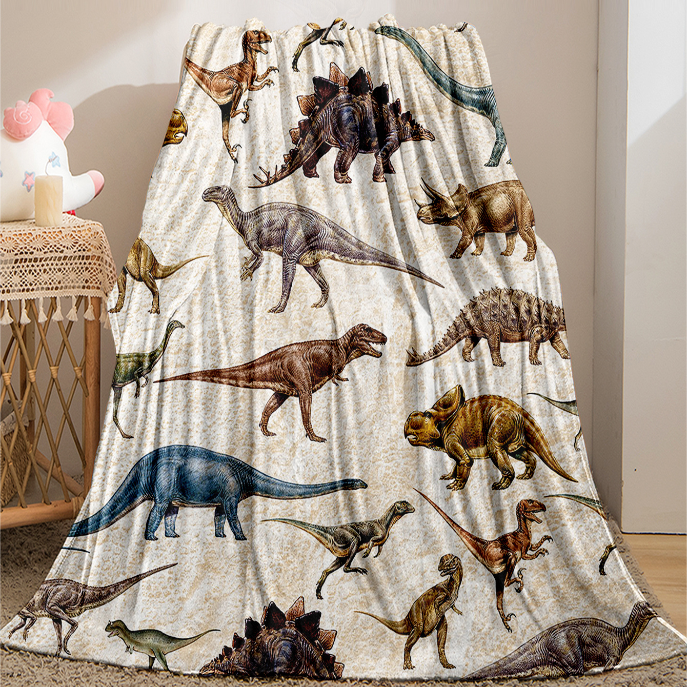 Dinosaur blankets discount