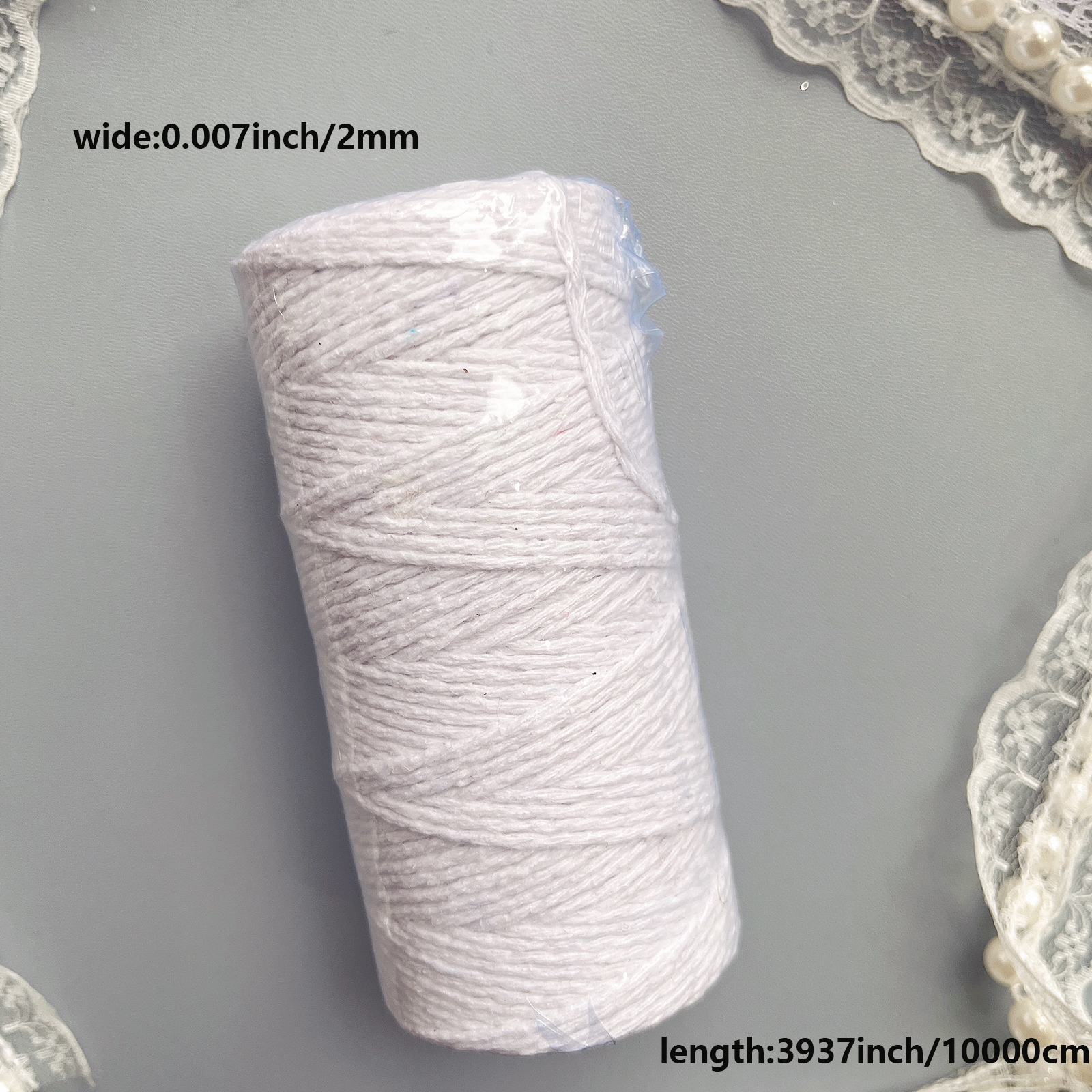 Handmade Diy Cotton Colorful Rope Woven Retro Color Double - Temu