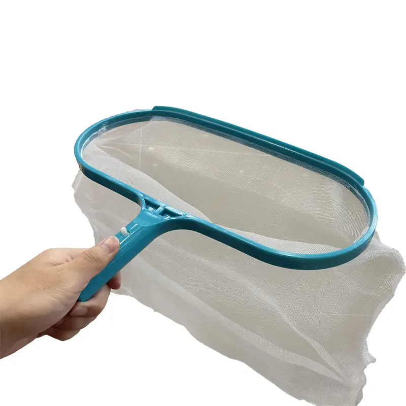 1pc Swimming Pool Cleaning Net Professional Cleaning Tool Fishing Net Rake Garden Swimming Pool Spa Garbage Skimmer Net Leaf Bag