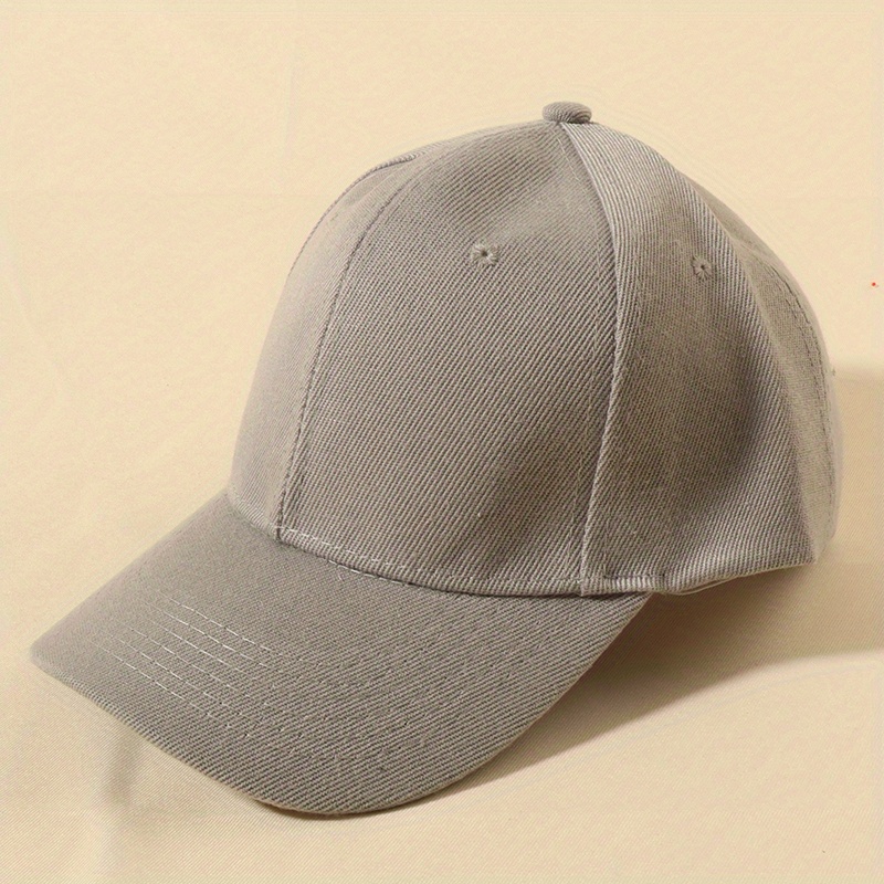 1pc Solid Blank Baseball Cap