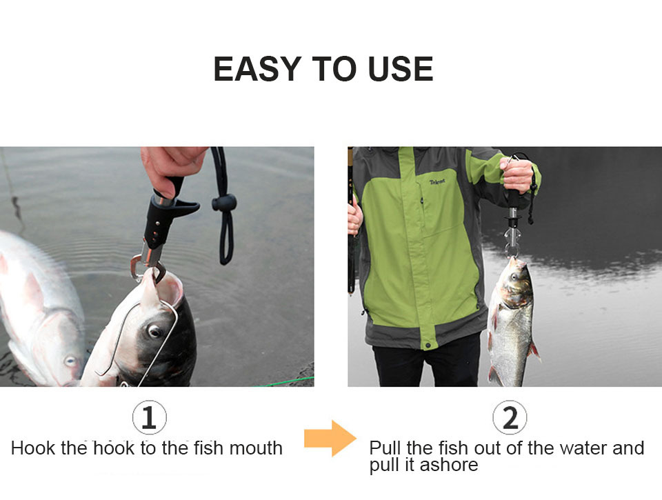 Fish Lip Gripper Fish Controller Clip Measure Tape Scale - Temu
