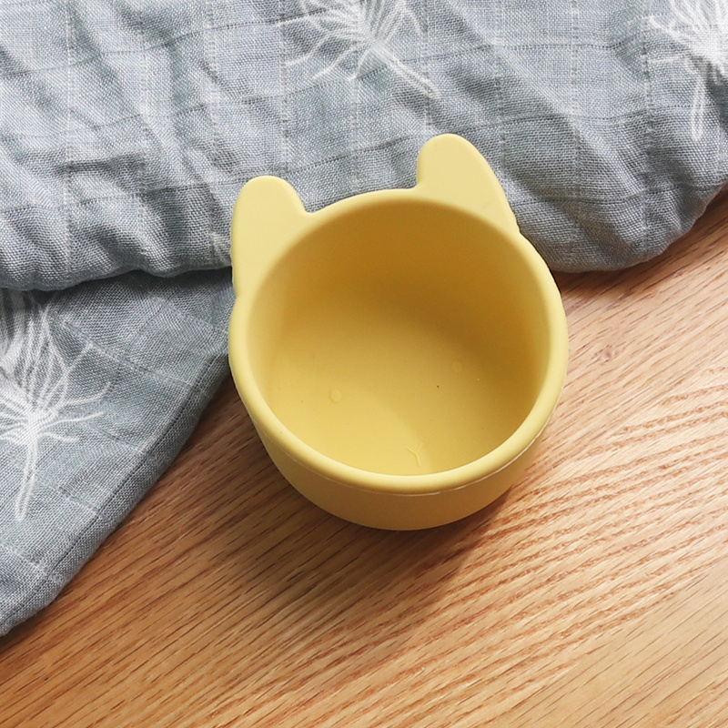 BPA Silicone Baby Food Bowl for Feeding & Tableware