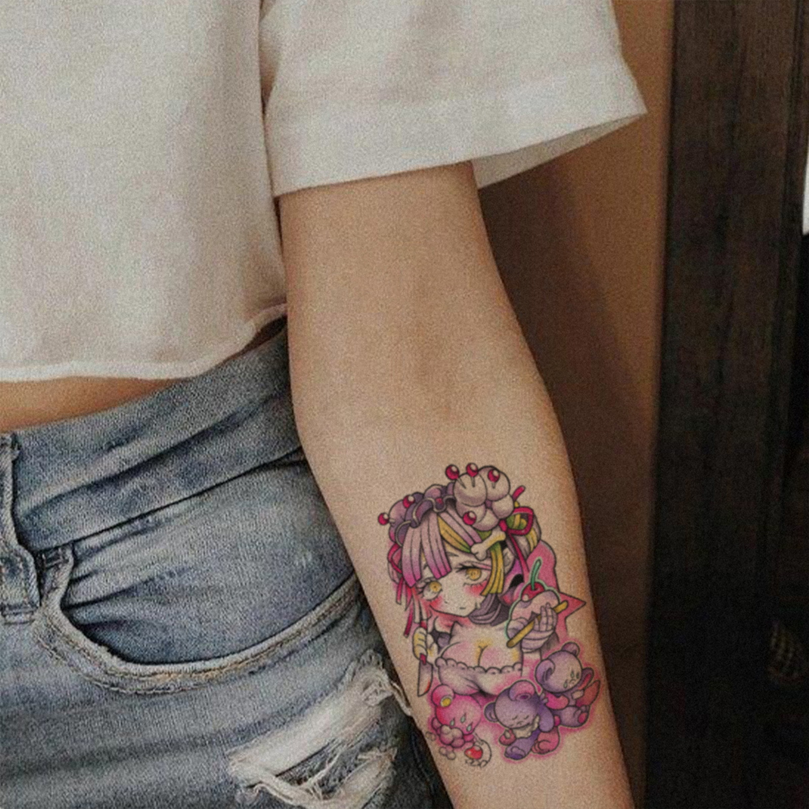 Kazutora Hanemiya fake tattoo Tokyo Revengers anime manga Temporary sticker  Japanese gift Otaku weeb | Anime tattoos, Fake tattoos, Anime