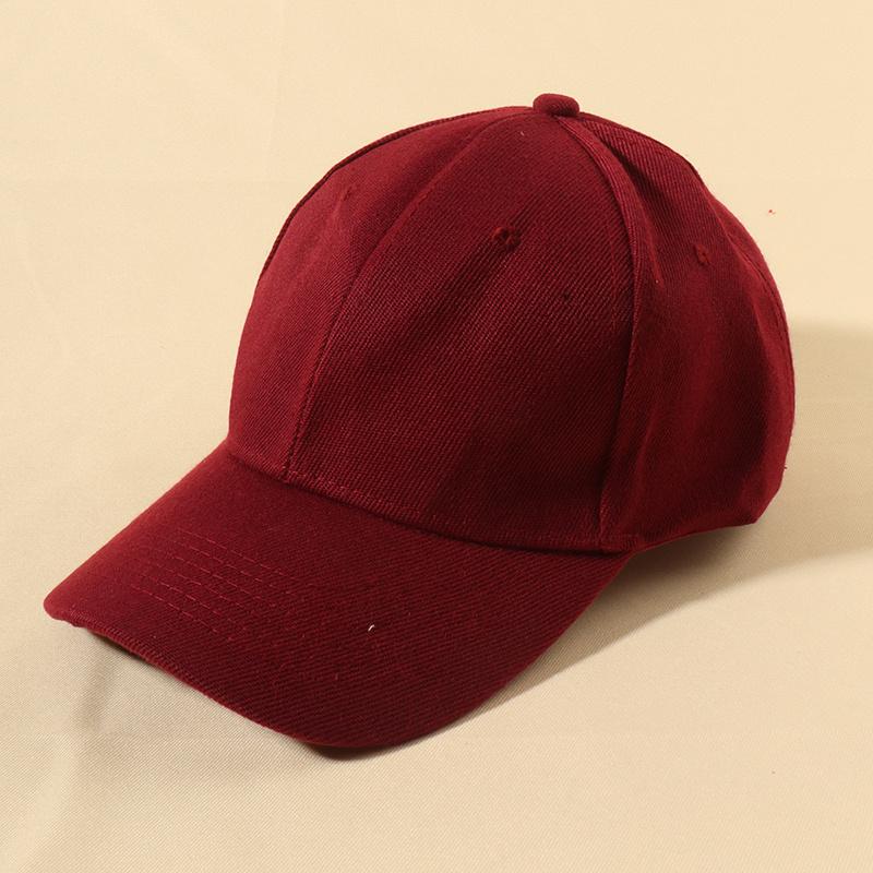 1pc Solid Blank Baseball Cap