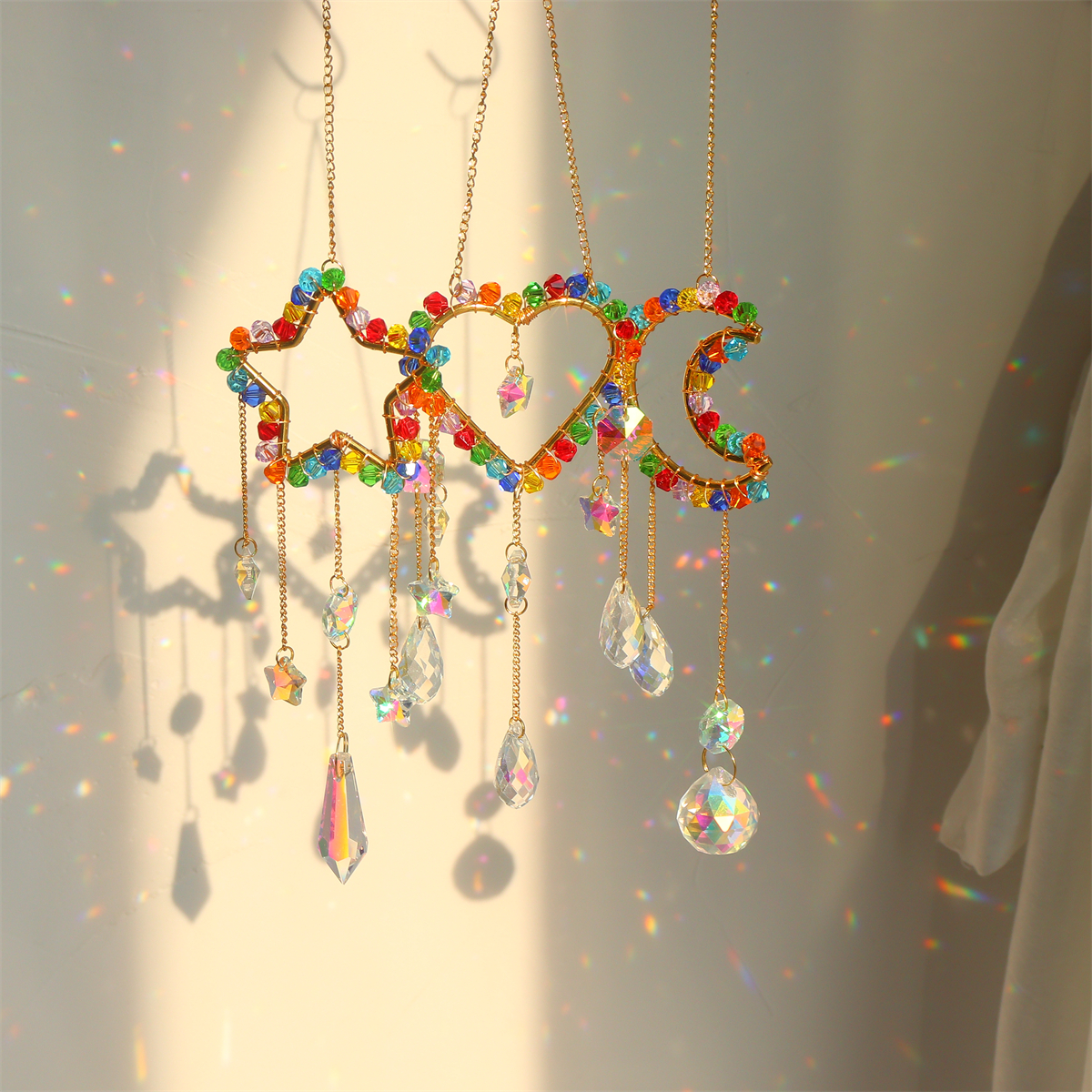 Add A Home Rainbow Crystal Sun Catcher! - Temu