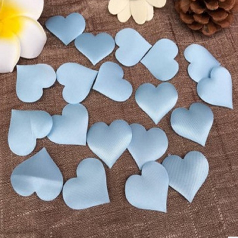 Love Heart Shaped Sponge Petal For Wedding Decorative - Temu