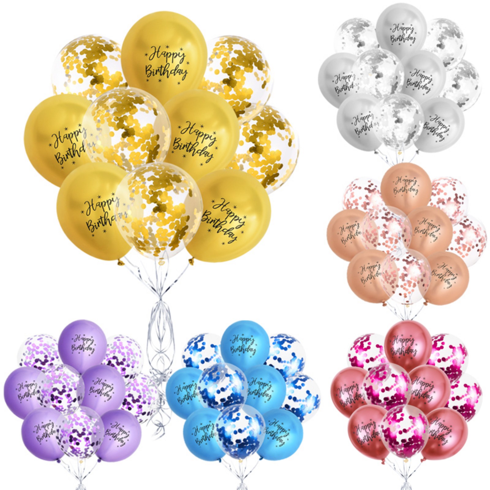 Palloncino Cromato 10 Pezzi 2 8 G Palloncini Coriandoli - Temu Italy