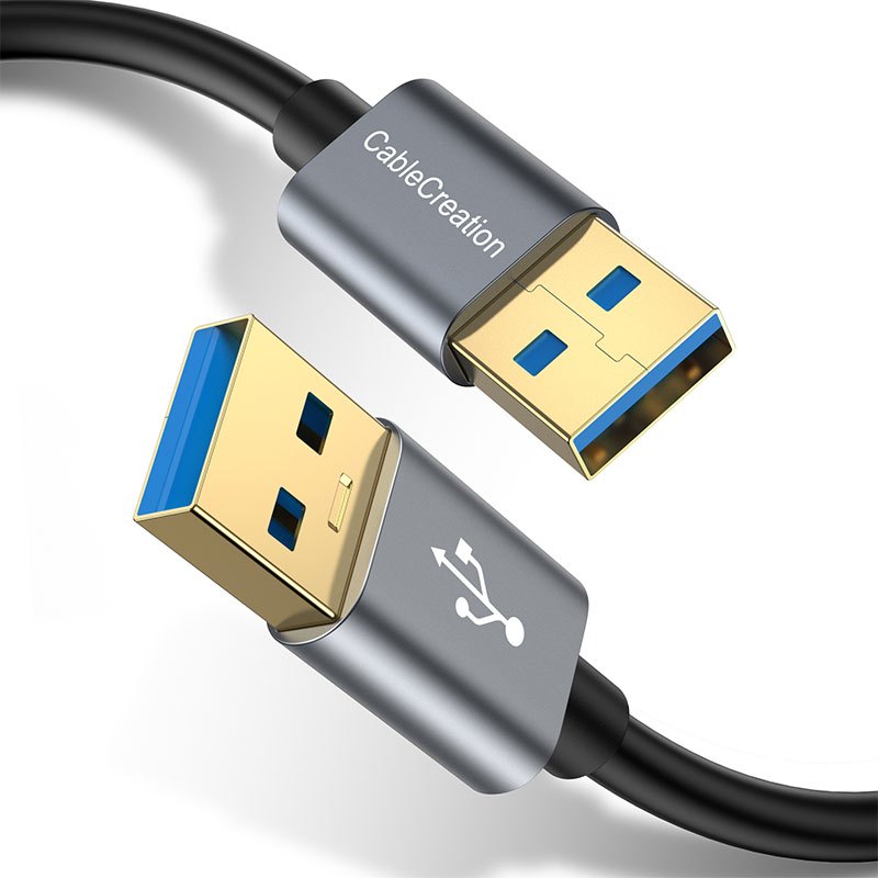 Cable usb c corto [paquete de 3], cablecreation cable usb c a us