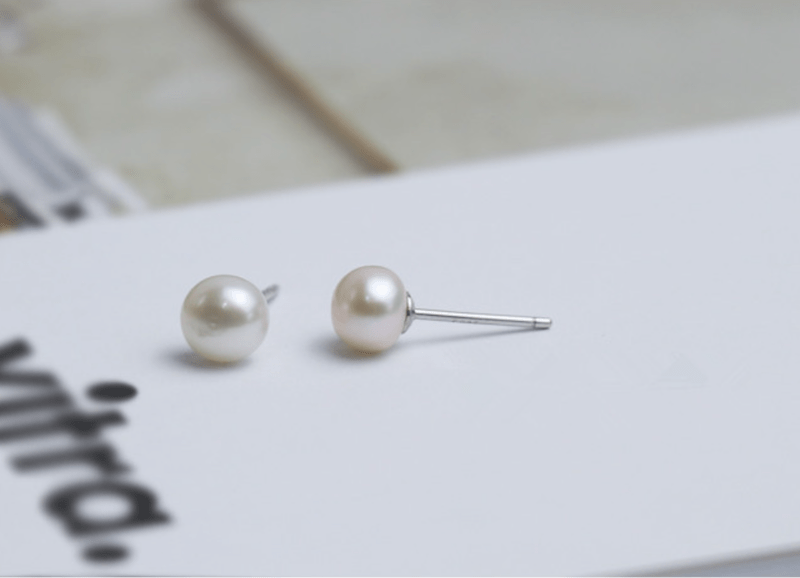     earrings 925 silver simple elegant ear stud daily formal dress accessories jewelry for women details 3