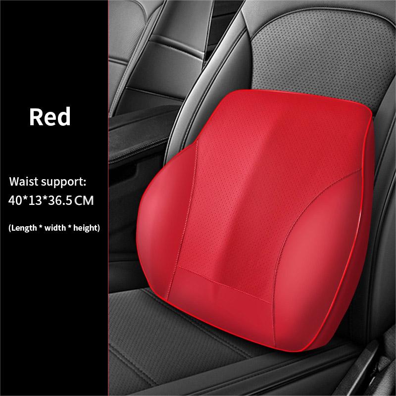 Car Seat Cushion Lumbar Support Pillow For Car-memory Foam Car Back Support  For Driving Fatigue / Back Pain Relief