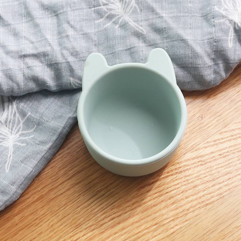 BPA Silicone Baby Food Bowl for Feeding & Tableware