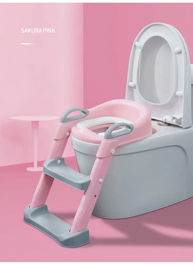 childrens step toilet seat childrens auxiliary toilet ladder details 9