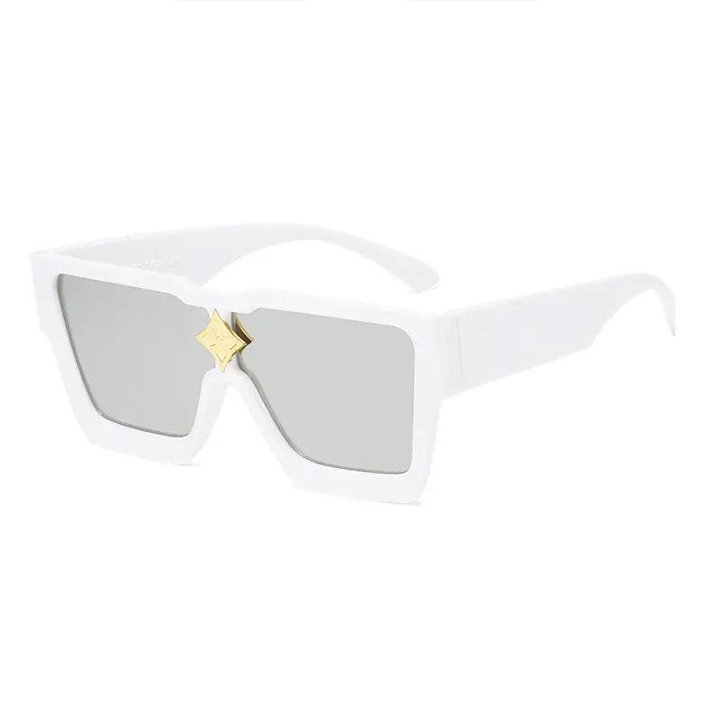 New Millionaire Sunglasses Fashion Men Trendy Big Square