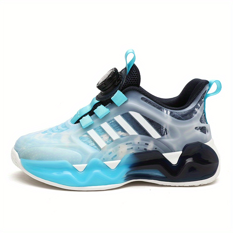 Boys Basketball Shoes Cushioned Shock Absorption Comfy Athletic