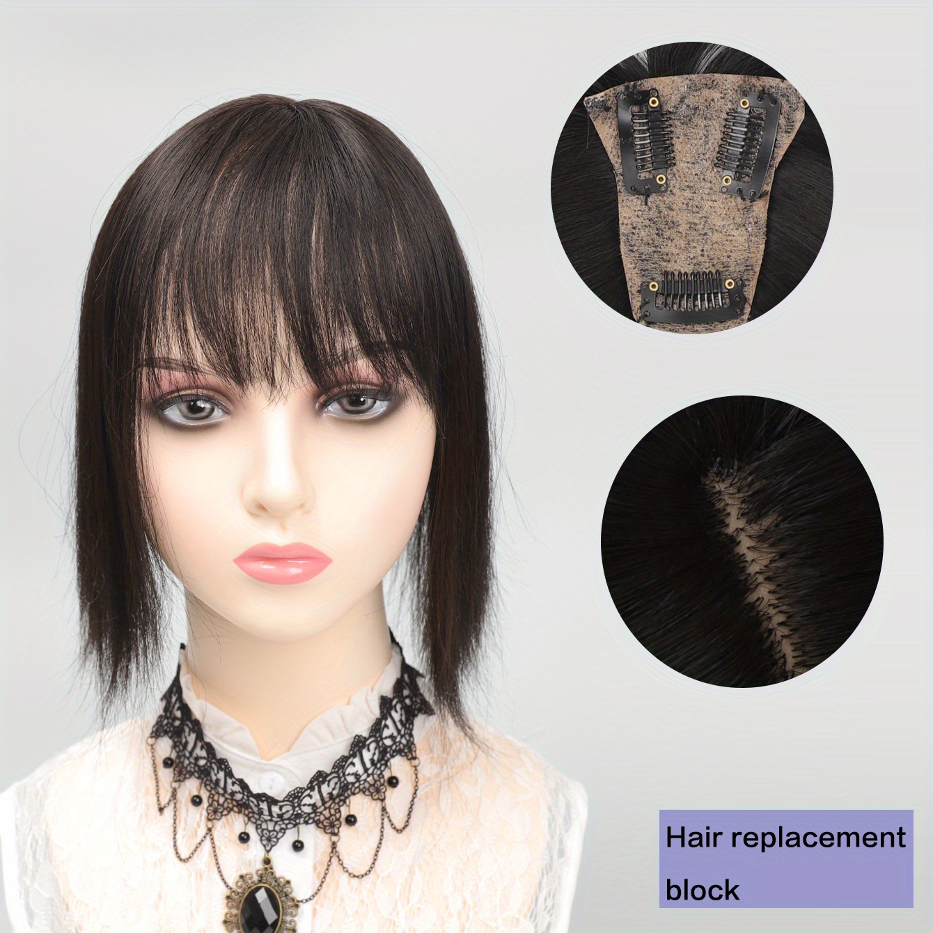 7*9 Air Fringe Ultra thin Hair Pieces En Forma Temu Mexico