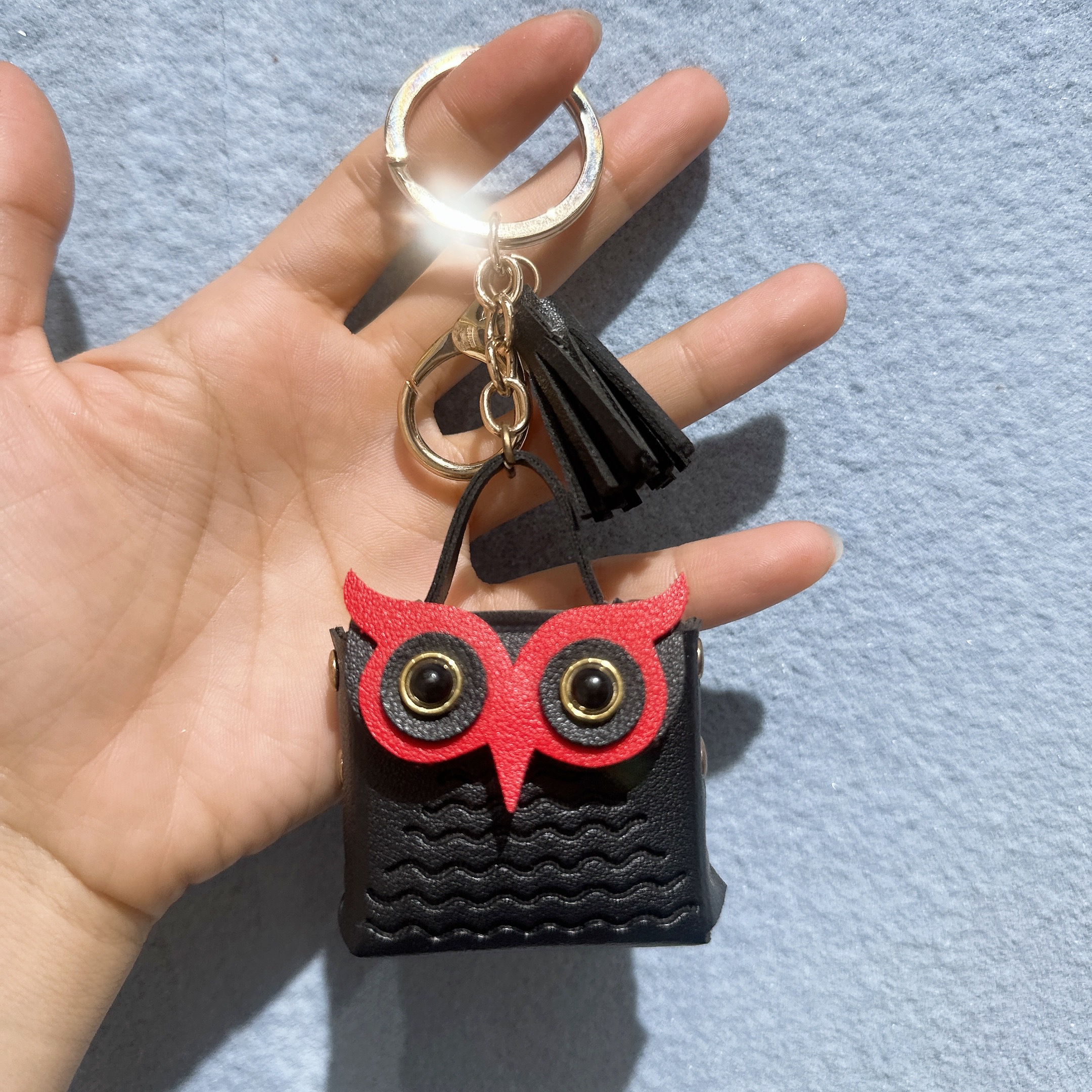 LV Owl Keychain Bag