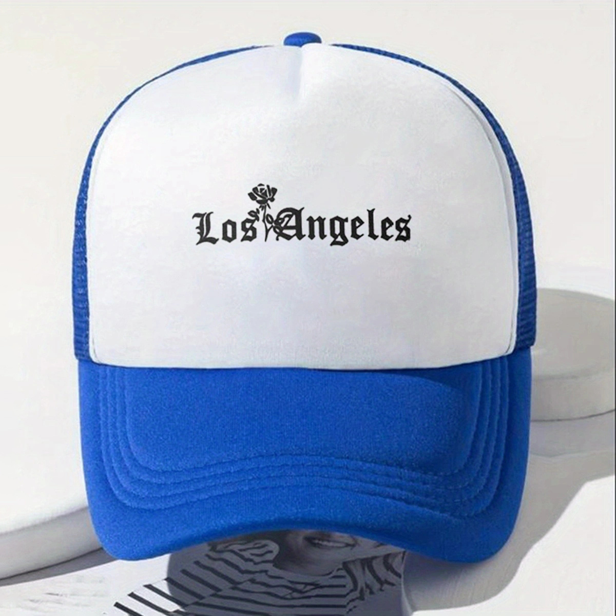 LOS ANGELES Trucker Hats Block Baseball Mesh Dad Hats