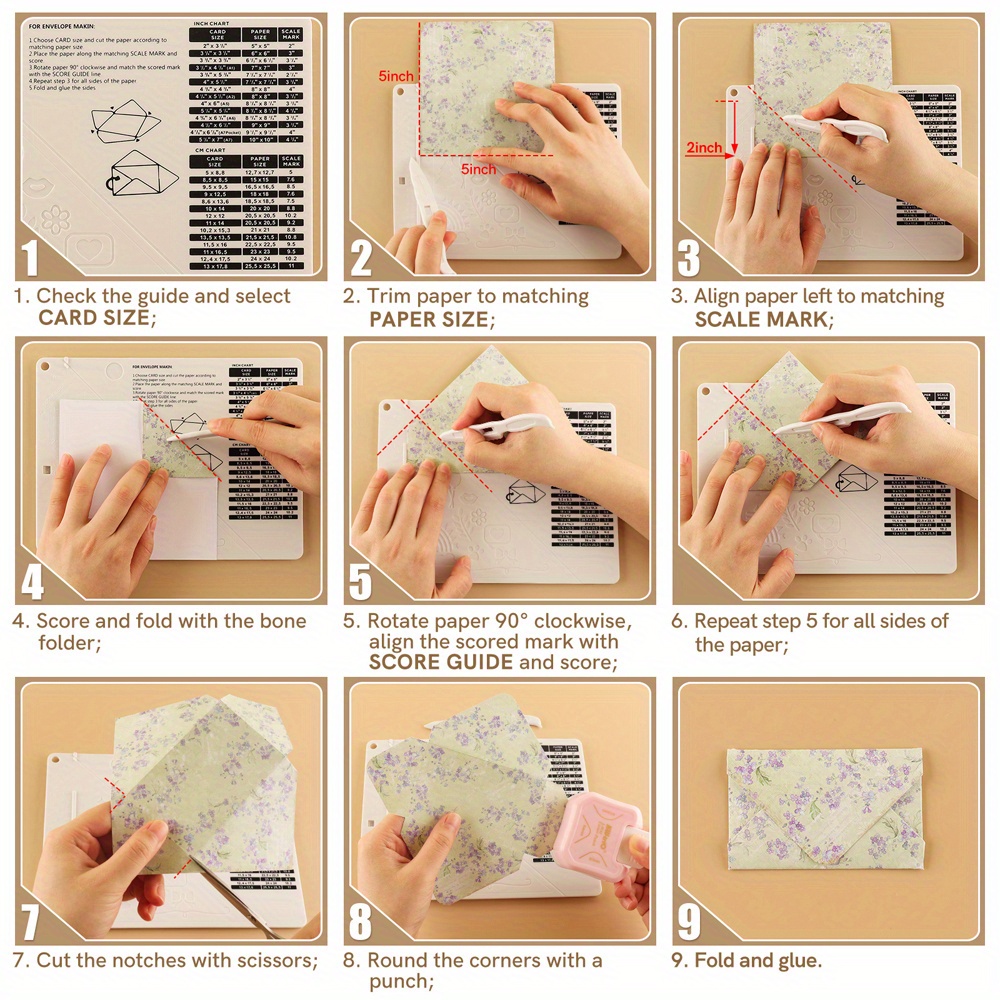 Craft Paper Trimmer and Scoring Board: ArtAt 12 x 12inch Paper Trim Cutter Score Board Scoring Tool with Paper Folding for Making Scrapbooking Crad Co