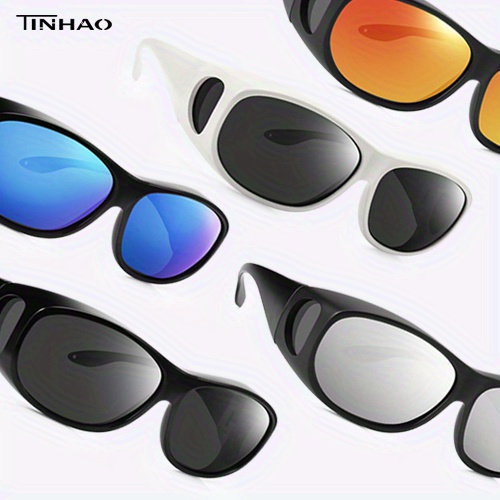 Polarized Mens Sunglasses With Side Windows Fits Over, Free Shipping On  Items Shipped From Temu