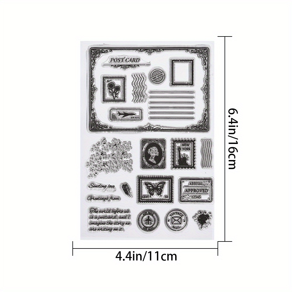 Timbri trasparenti italiani per Scrapbooking testo parola nuovo arrivo  Silicone trasparente sentimento timbro di gomma Album fotografico in  Silicone