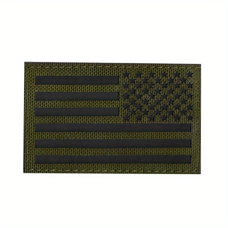 US Black and Tan IR Reflective patch, mil-spec (forward and