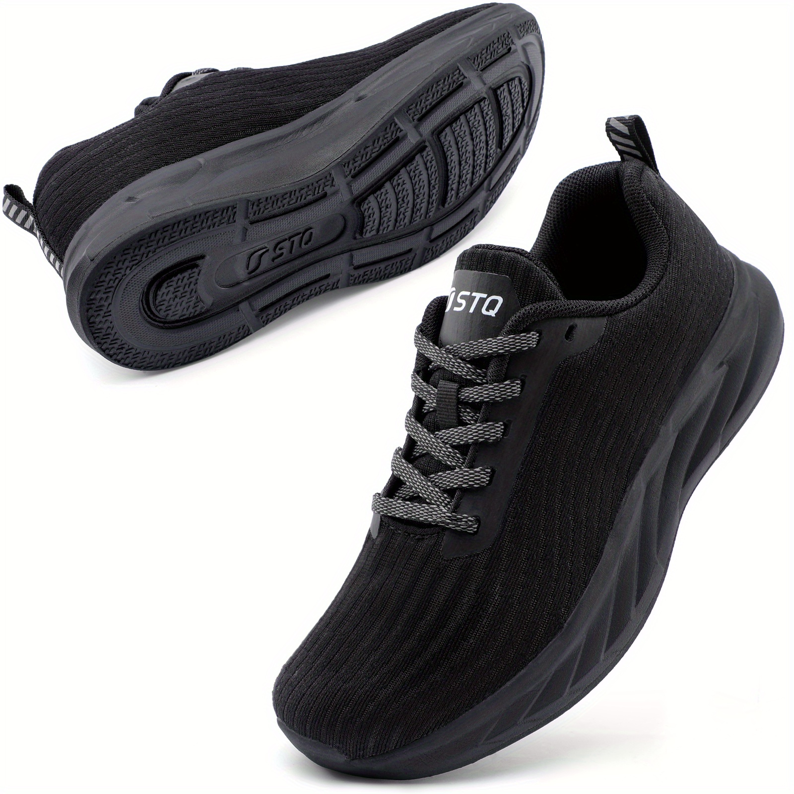 HOKA ONE ONE Bondi 8 - Zapatos para mujer, talla 6, color:  negro/blanco-negro, Negro/Blanco