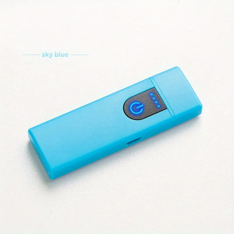 usb rechargeable electric lighter windproof touch sensitive perfect gift for dad boyfriend husband brothers details 12