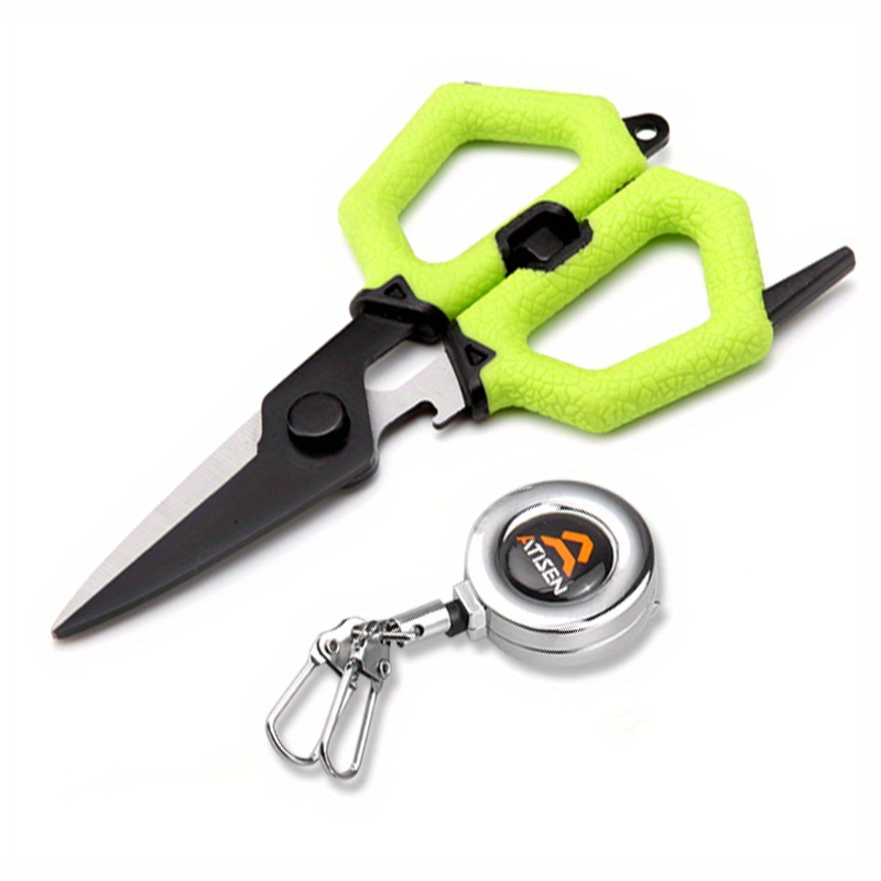 Atisen Multifunctional Stainless Steel Fishing Shears - Perfect