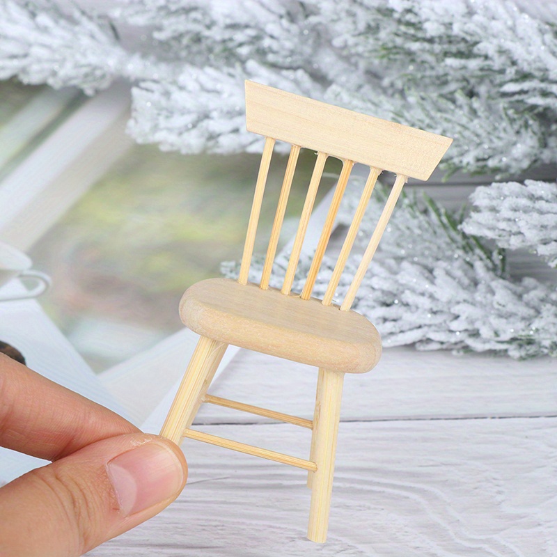 Muebles miniatura para online pintar