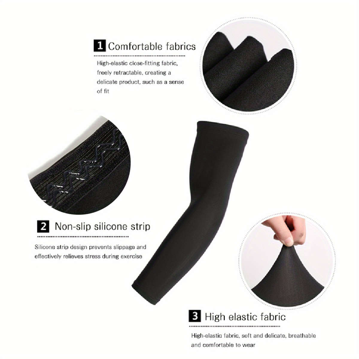 Compression Arm Brace Sports Arm Sleeve Tennis Basketball Temu Australia