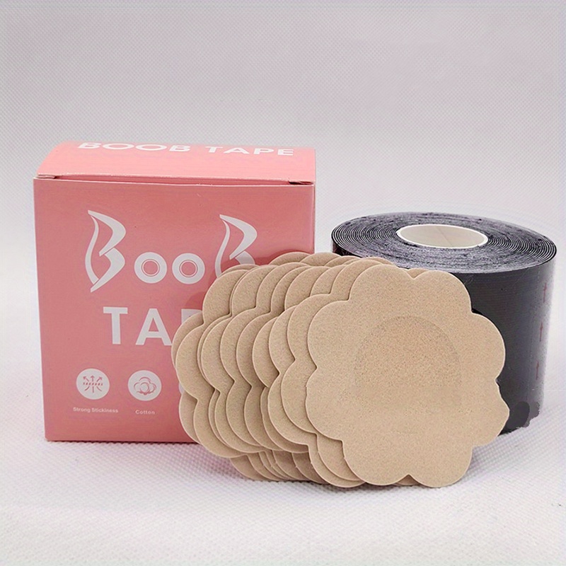 JBox# Lingerie Boob Tape Sticker Bra With Self-Adhesive Waterproof