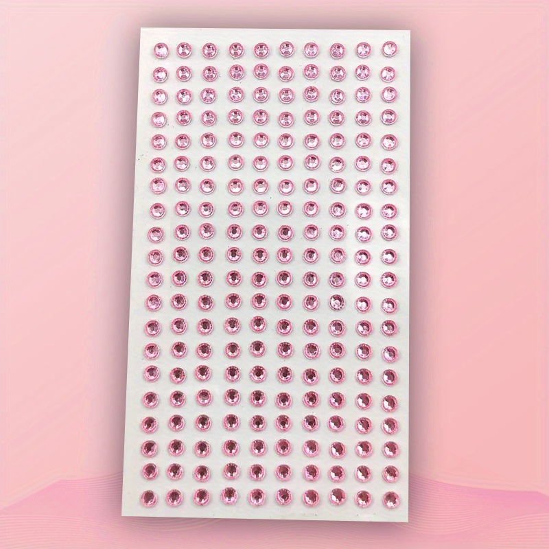 Kids Rhinestone Sticker Set: DIY 3D Self Adhesive Crystal Sticker Gem  Stickers