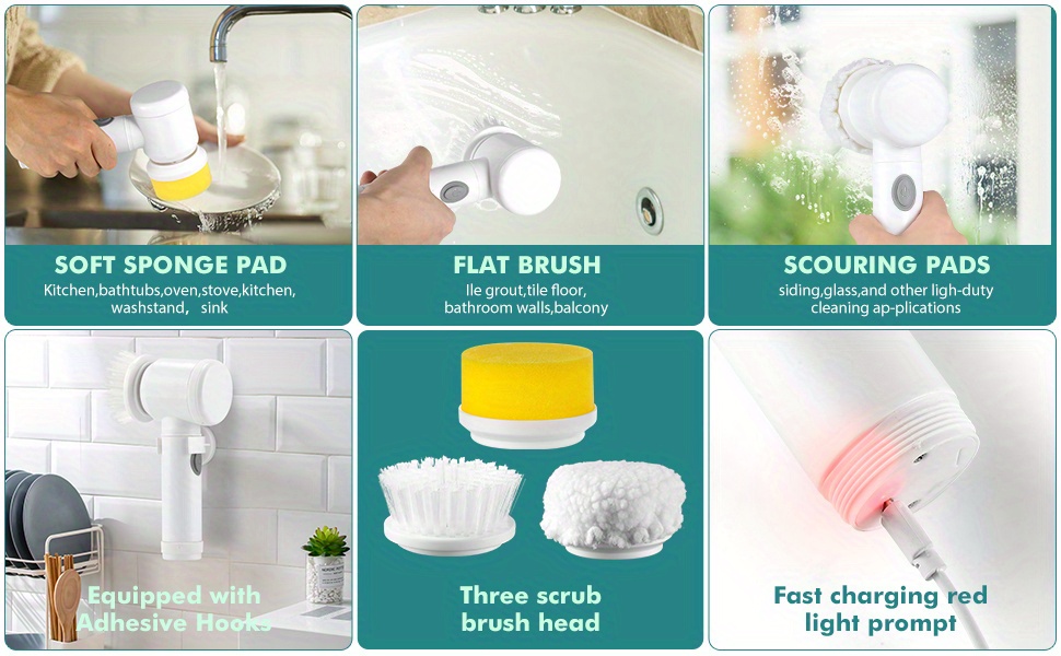 MagicBrush™  Smart Cleaning Electric Scrubber