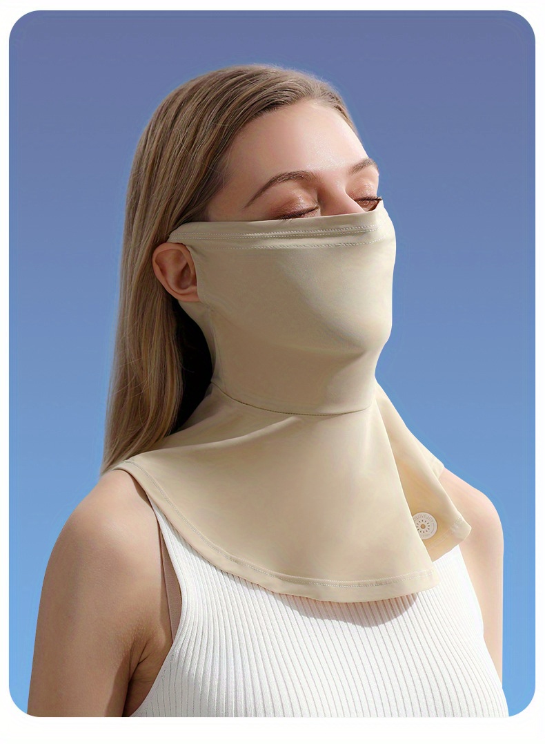 KUMSODE 3er Set UV-Sonnenschutzmasken - Gesichtshauben Für Radfahren, Wandern & Outdoor-Sport