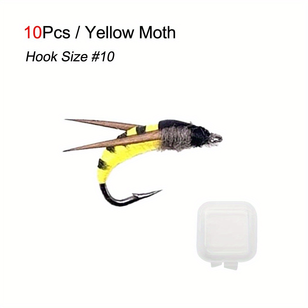 Premium Fly Fishing Flies Effective Artificial Insect Bait - Temu